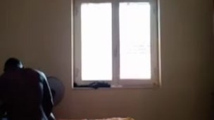 I almost broke down my bed while firing 🔥 hot pussy