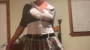 THE HAPPY NYMPHO DANCING FOR HER DADDY AGAIN